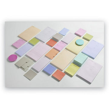 Noted by Post-it® Brand Planner Tab Adhesive Notes, 3 X 4, Peach, 30-sheet, 3 Pads-pack freeshipping - TVN Wholesale